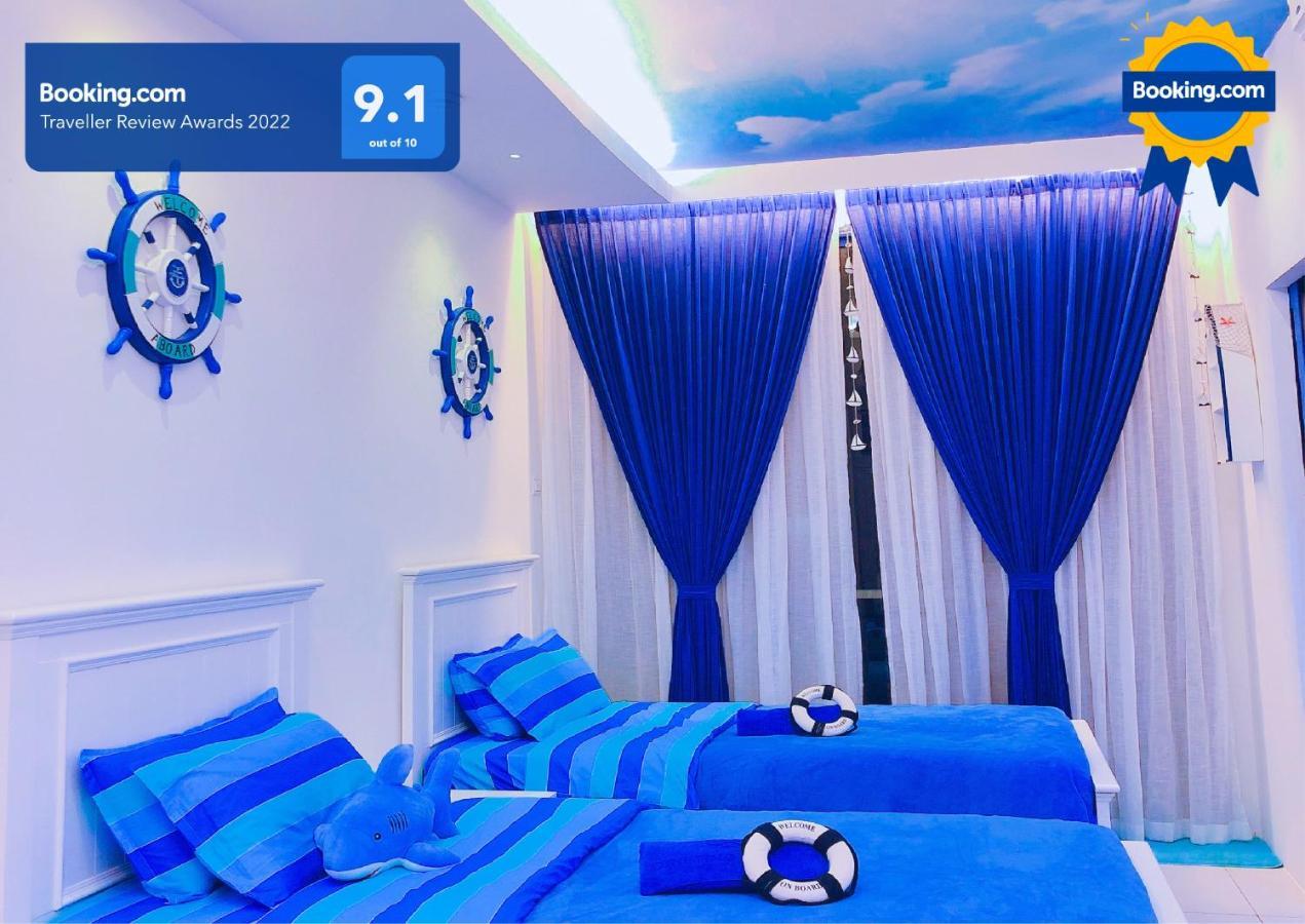 Cat City Mediterranean Theme City&Pool View Homestay 貓城地中海主題城市泳池風景民宿 Кучинг Екстериор снимка